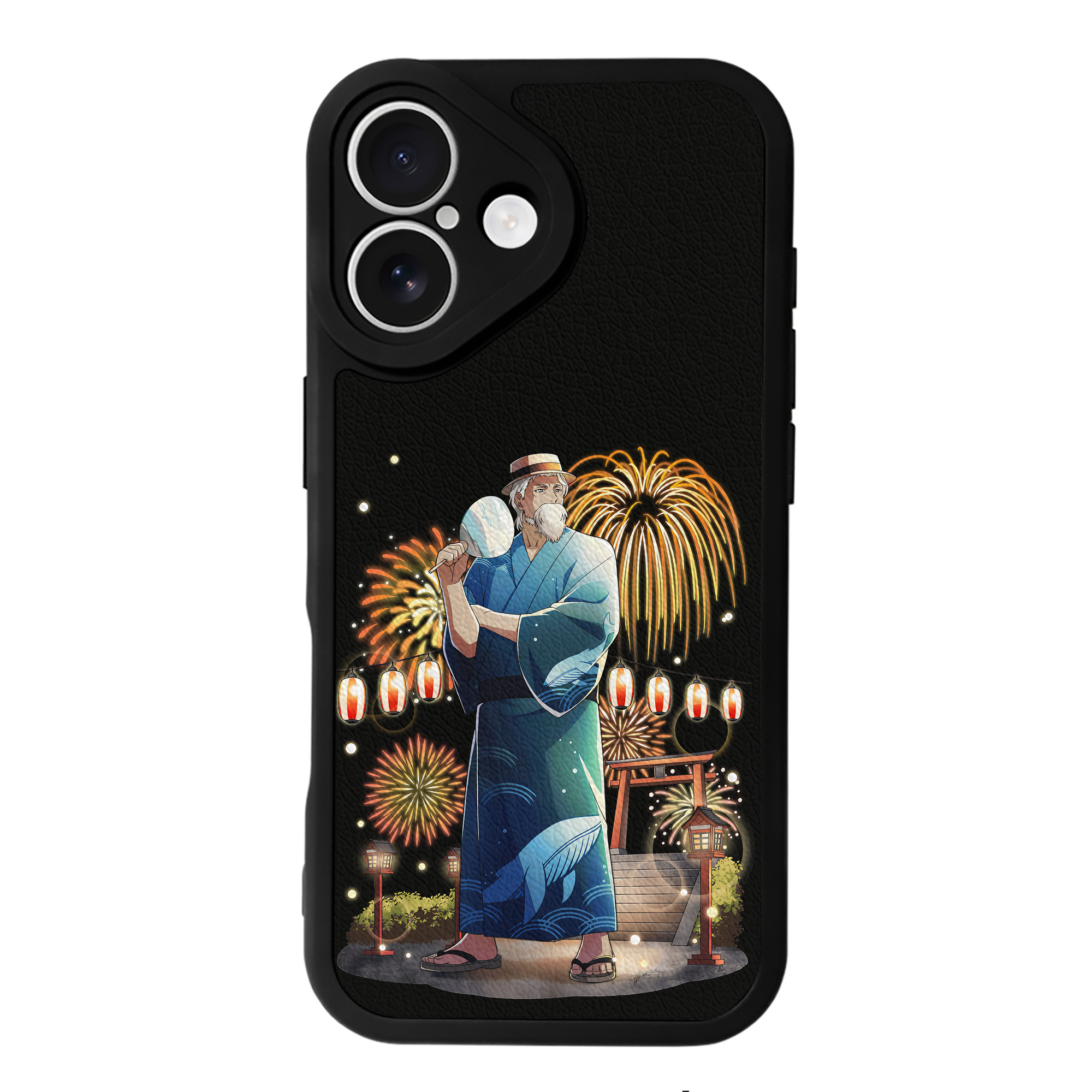 （画像用） 文豪ストレイドッグス Bungo Stray Dogs 【iPhone 16シリーズ対応】シリコンスマホケース（レザー調） 材質：シリコン